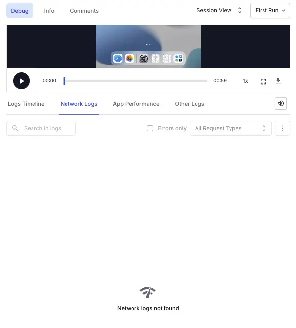 Network Logs Disabled