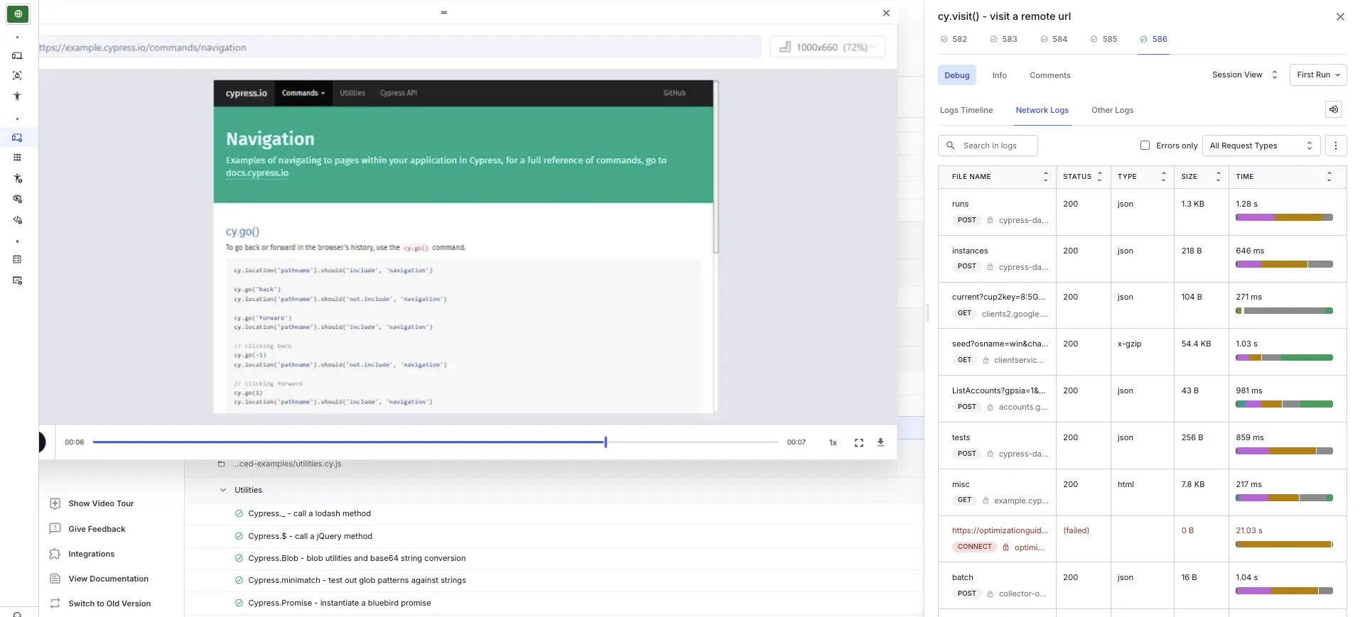 Access video from Automate Dashboard