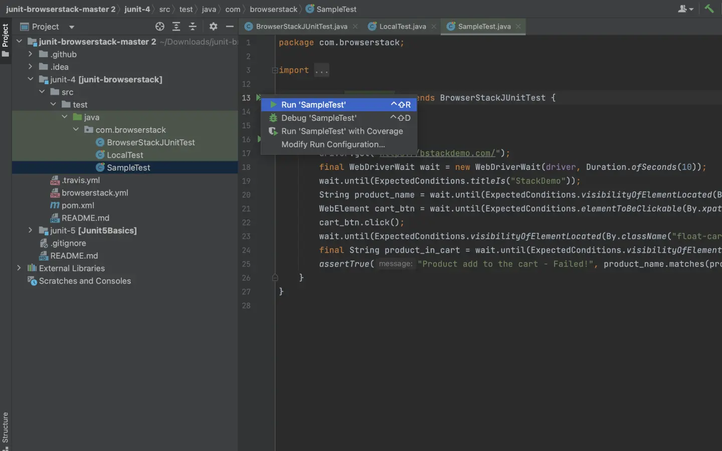 IntelliJ IDEA Configuration