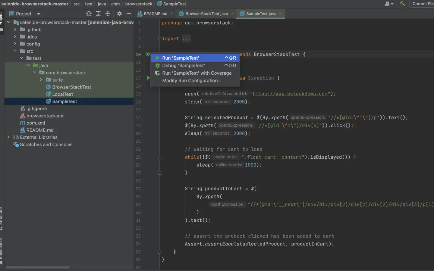 IntelliJ IDEA Configuration