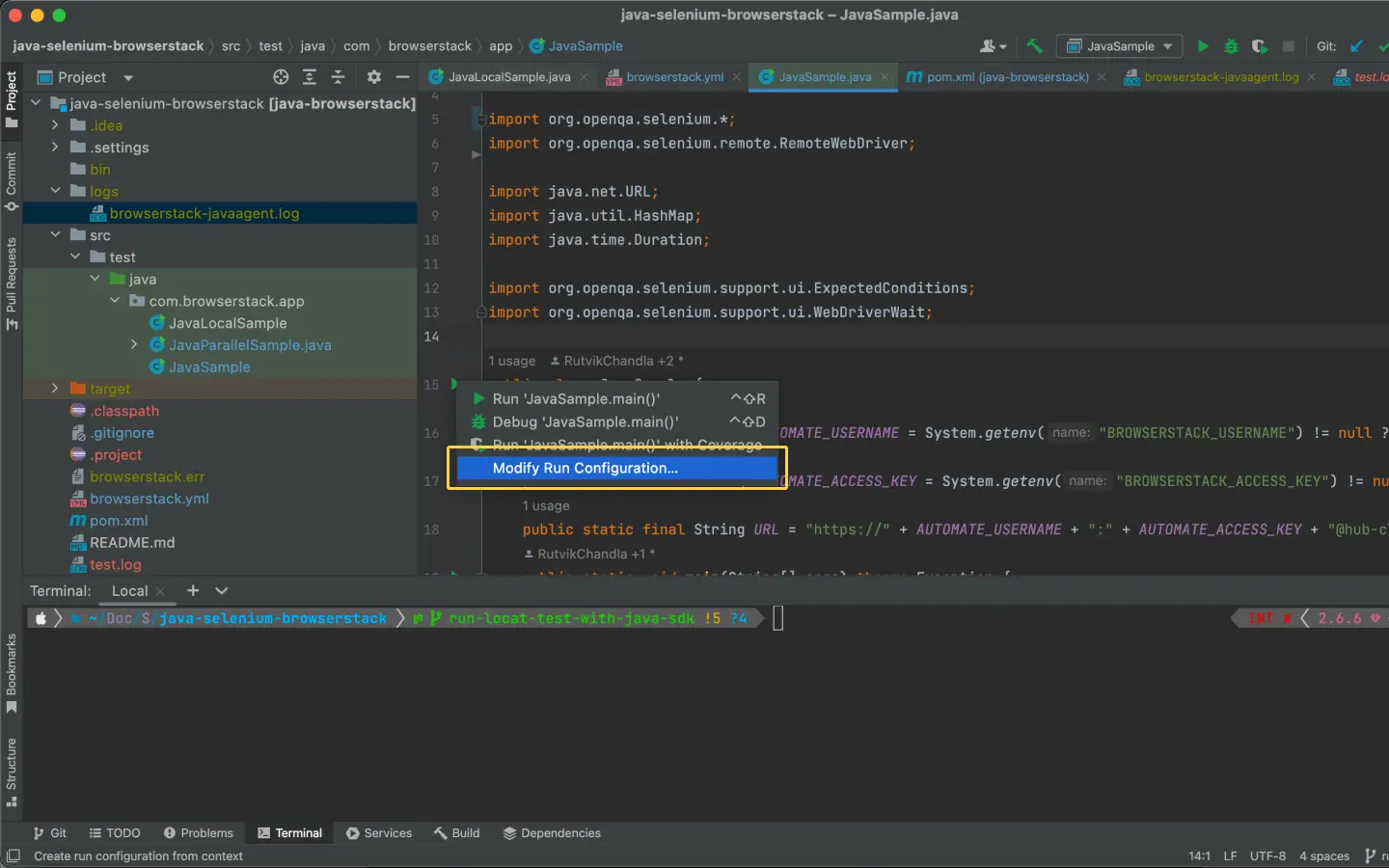 Intellij IDEA Configuration