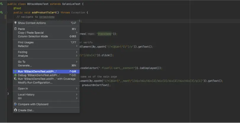 Run Tests on BrowserStack