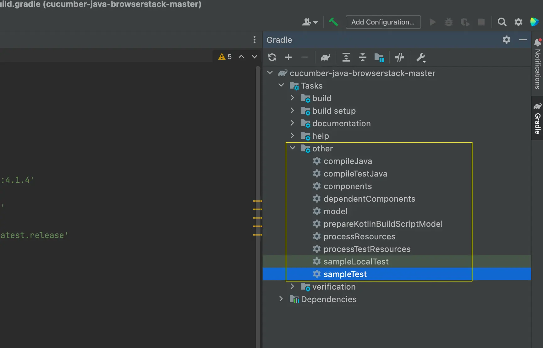 Intellij IDE Configuration