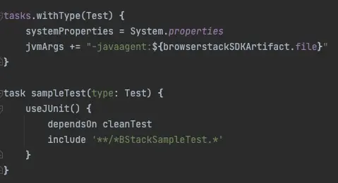 Fetch BrowserStackSDK Path