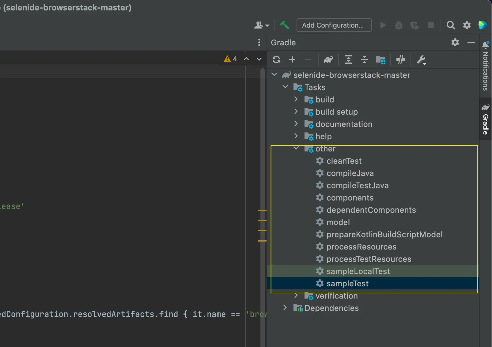 Intellij IDE Configuration