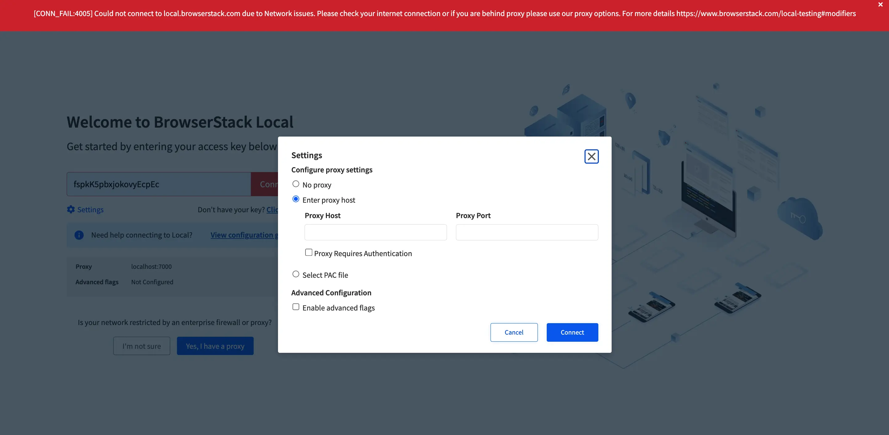 Configure Proxy