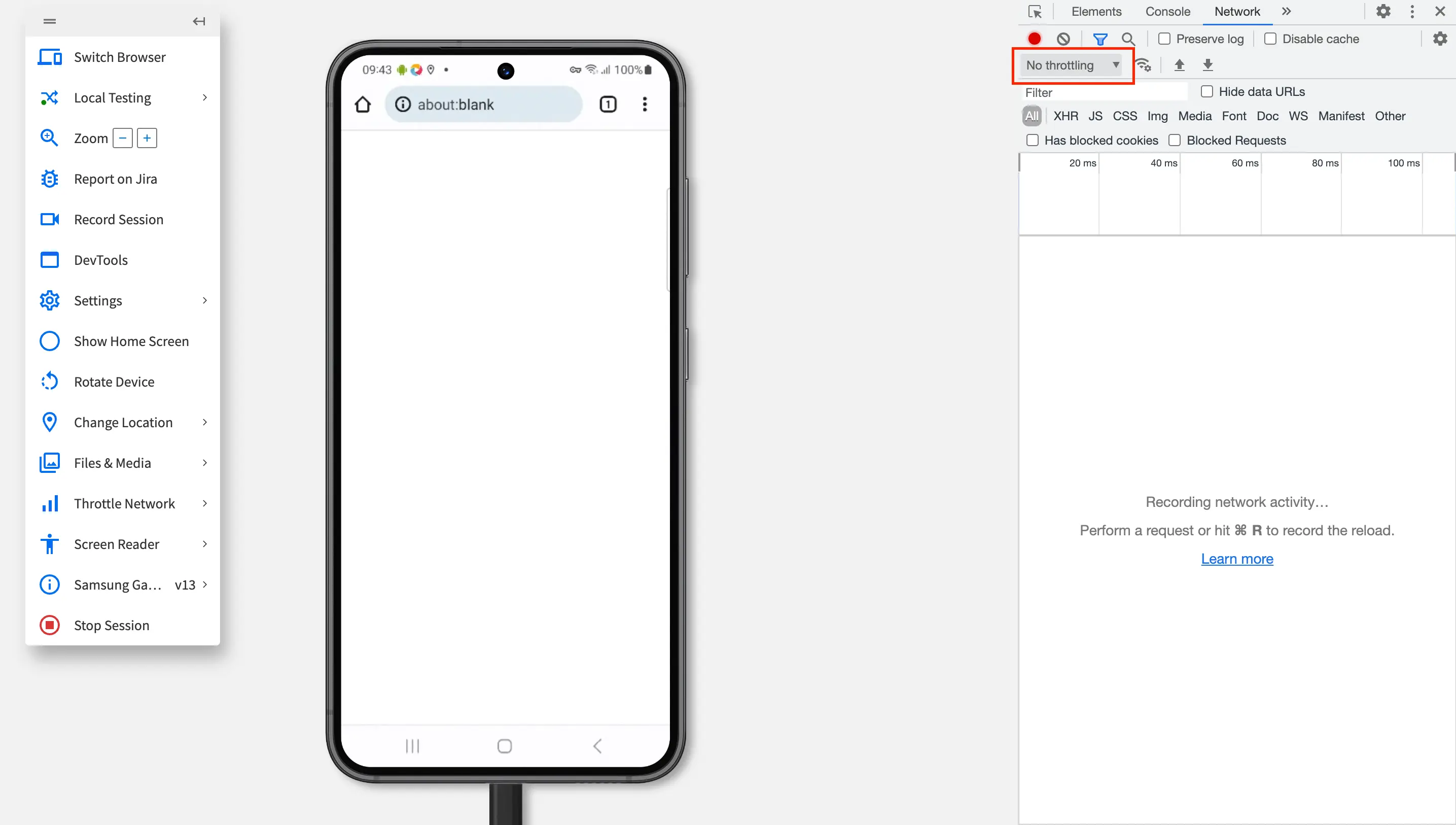 Android offline mode