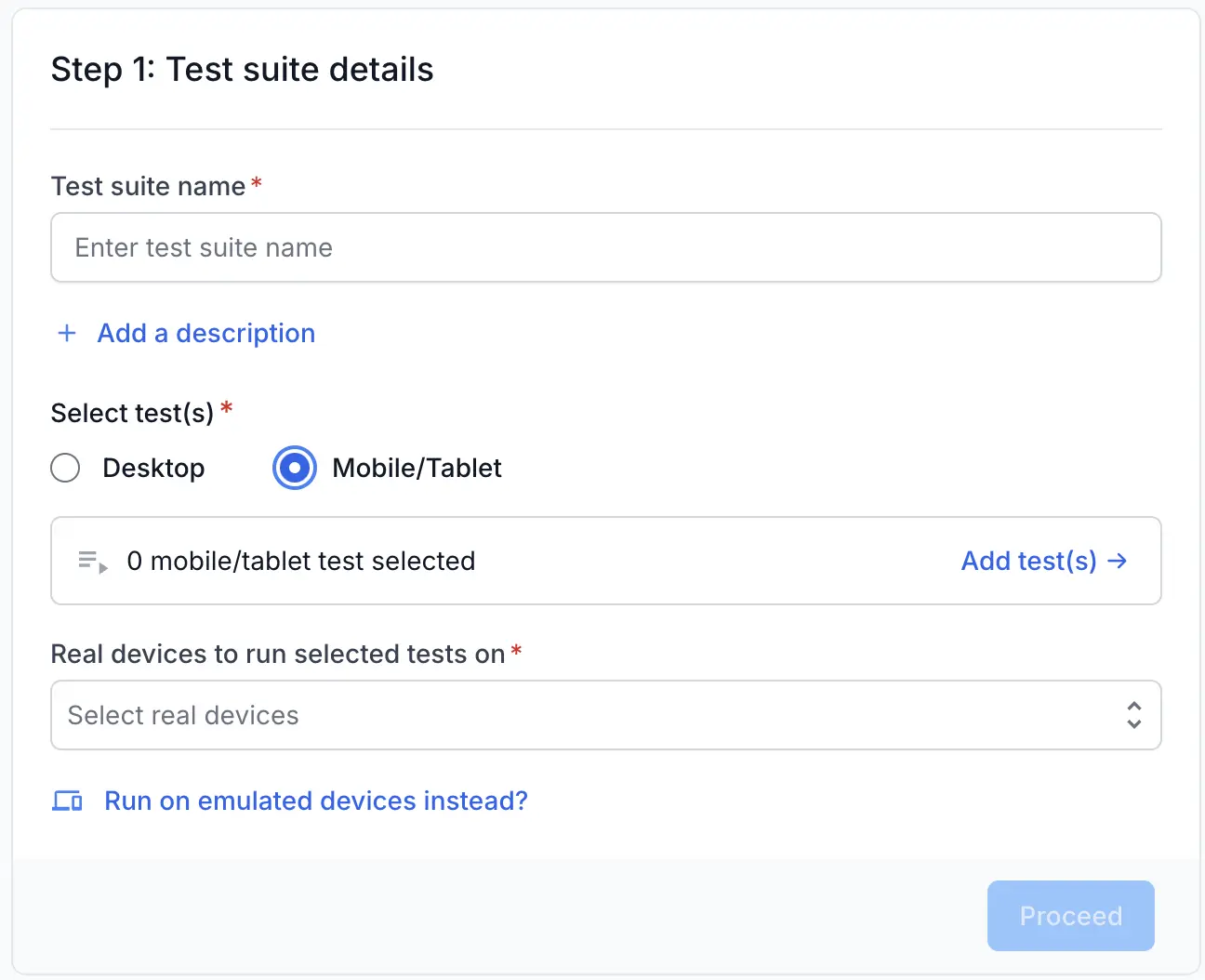 Select mobile devices