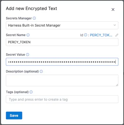 Harness Secrets Manager