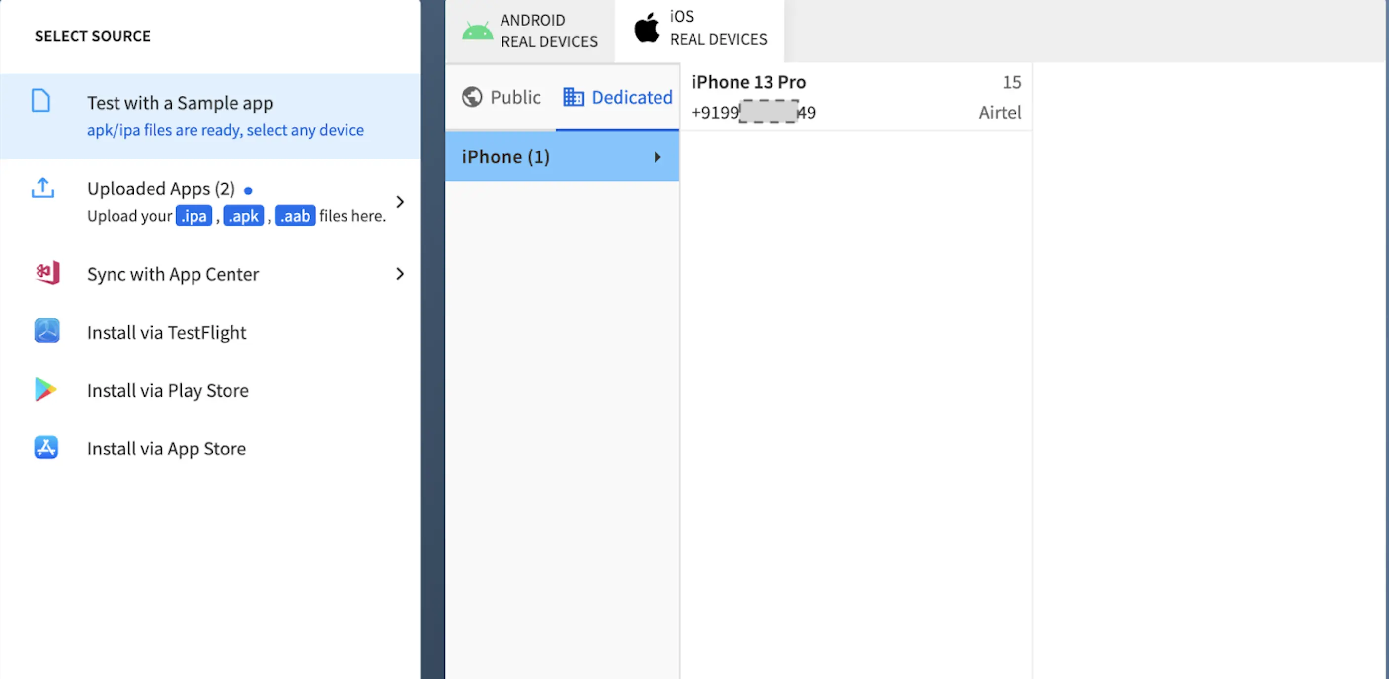 View device SIM