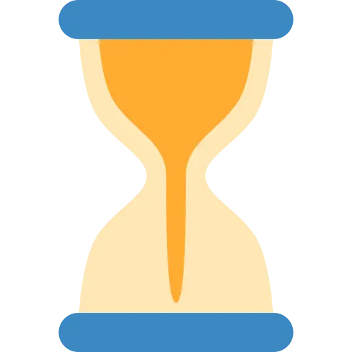 Icon indicating time taken