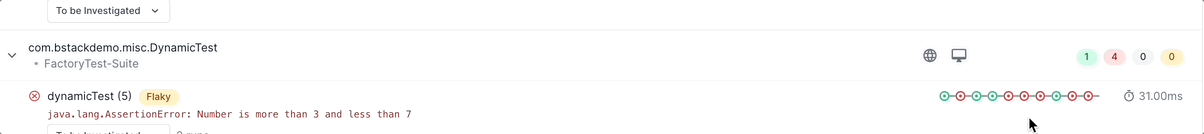 Rerun, mute, unmute, raise Jira bug 